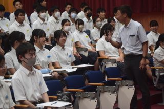 【特進科】出前授業を実施しました。