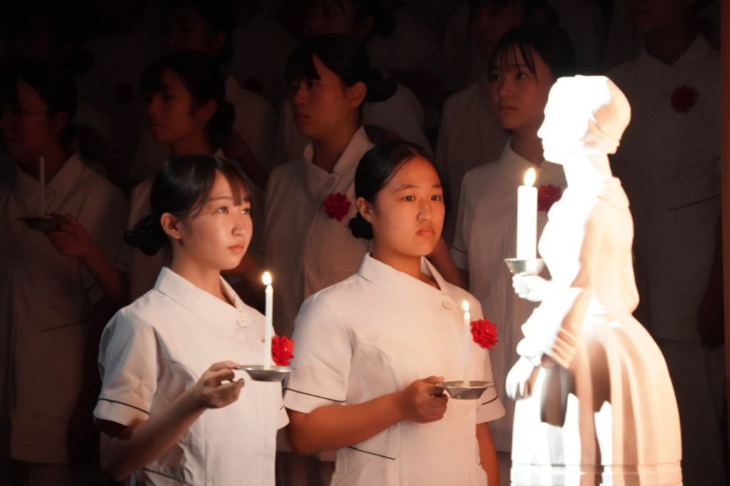 【看護学科】戴灯式