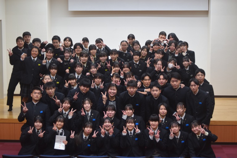 【医療福祉科】国家試験出陣式・第３８回介護福祉士国家試験