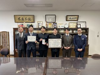 みんなの水辺サポーターとしての活動が表彰されました