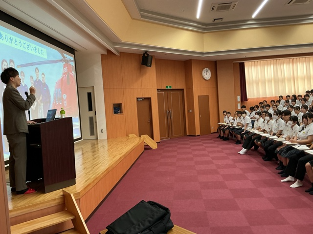 【看護学科】出前授業を実施しました。