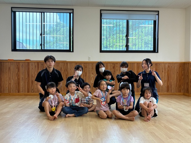 【看護学科】通山こども園にて設定保育演習を実施しました